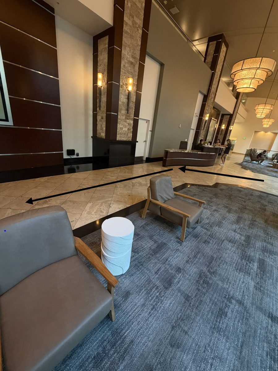 Building lobby